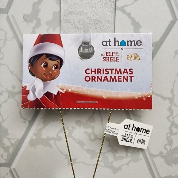 NWT Elf on the shelf pet Arctic Fox Christmas tree ornament - Picture 3 of 8